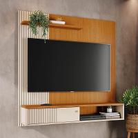 Painel Suspenso Para Tv 65 Polegadas 1 Porta Correr Ariel Cinamomo/off White - 6