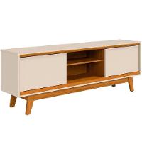 Painel Para Tv 65 Polegadas Composição Bancada Nilo Cinamomo/off White - 2
