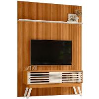 Painel Para Tv 65 Polegadas Composição Bancada Premax Cinamomo/off White - 1