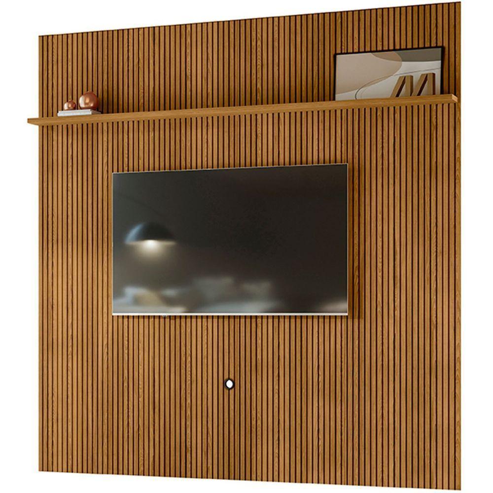 Painel Para Tv 75 Polegadas Composição Bancada Lugana Cumaru/opala - 4