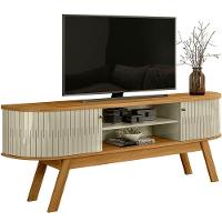 Painel Para Tv 75 Polegadas Composição Bancada Lugana Cumaru/opala - 7