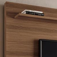 Estante Painel Para Tv 65 Pol Com Rodízios Cloud B01 Castanho Off White - Lyam Decor - 5