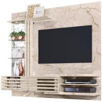 Painel Suspenso Para Tv 55 Polegadas Com 2 Portas Sidnei Calacata/off White - 1