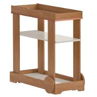 Carrinho Bar Com Rodizios 80 Cm 4659 Cinamomo Off White Arly Cinamomo Off White - 5