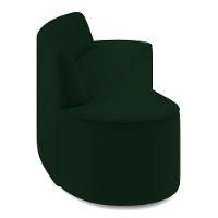 Sofá 4 Lugares Para Sala De Estar Living 260cm Koane D06 Veludo Esmeralda - Mpozenato - 5