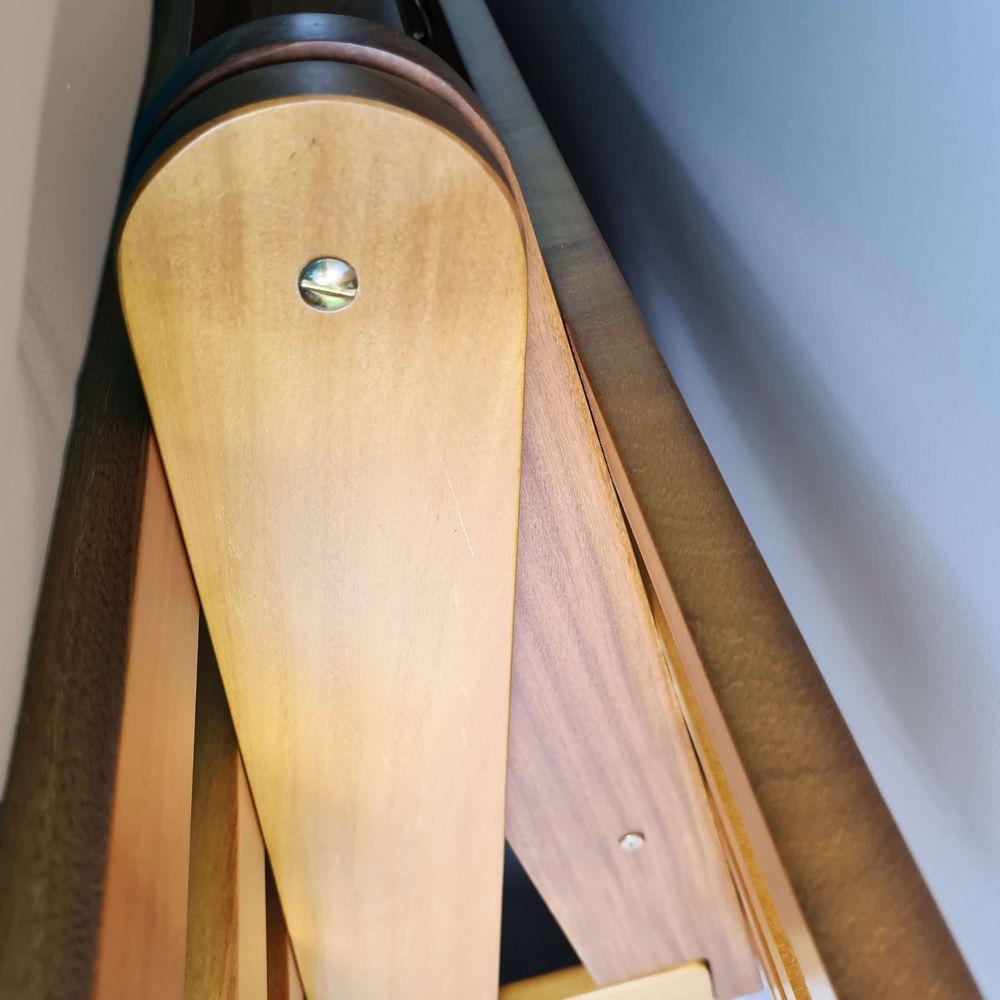 Sofá Cama Casal Futon Oriental Com Madeira Nobre Natural - 4