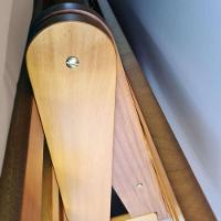 Sofá Cama Casal Futon Oriental Com Madeira Nobre Natural