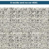 Banco Los Recamier Ozki 151 Cm Madeira Eucalipto Cedro Tecido Cinza - 5