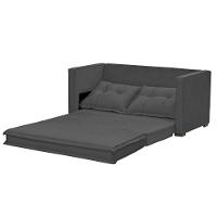 Sofá Cama Casal Articulável 2 Lugares Londres Suede Cinza Escuro - D'monegatto - 5