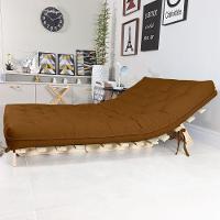 Futon Casal Tokio Sofa Cama Caramelo Com Madeira Maciça - 8