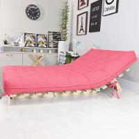 Futon Casal Tokio Sofa Cama Goiaba Com Madeira Maciça - 5