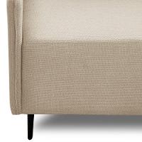 Sofá 3 Lugares Para Sala Living 280cm Yves F04 Linho Tramado Creme - Lyam Decor - 7