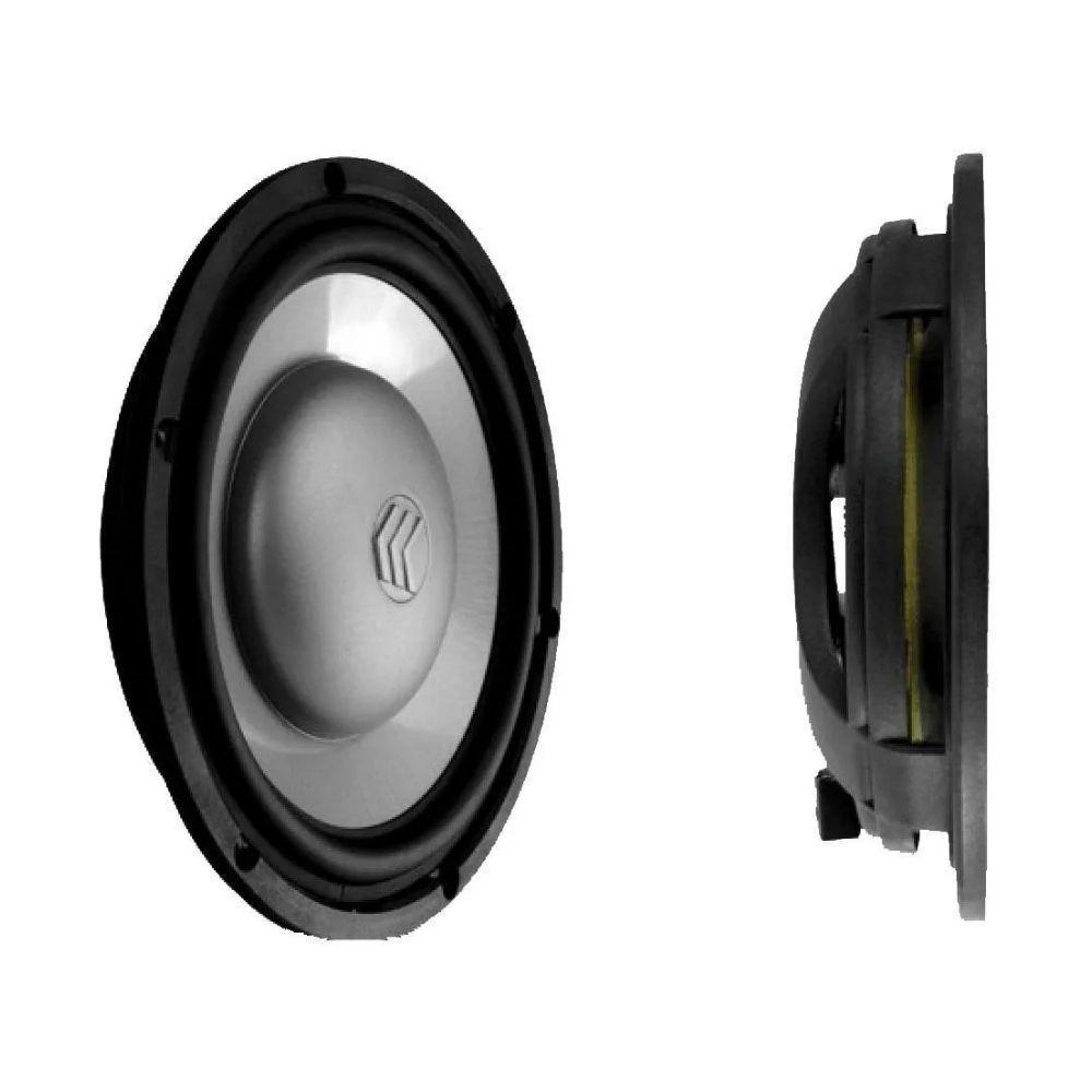 Alto Falante Bravox Flat Flt10d4 10 180w Rms 4r+4r Subwoofer - 1