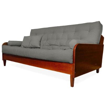 Sofá Cama Paris Sarja Madeira Nobre Imbuia
