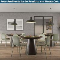 Kit 4 Cadeiras Bilbao Fratini Encosto Polipropileno Nude Assento Almofada Nude Base Aço Nude - 2