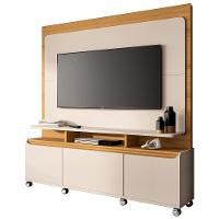 Estante Painel Para Tv 70 Pol 170cm 2 Portas Planck B01 Off White Cinamomo - Lyam Decor - 1