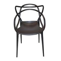 Conjunto Com 6 Cadeiras Allegra Preta Polipropileno - 3