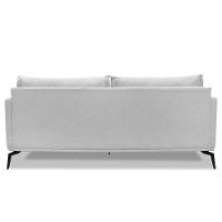 Sofá 2 Lugares 160cm Pés De Metal Vecchia S06 Linho Grigio - Mpozenato - 6