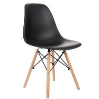 Kit 5 Cadeiras Charles Eames Preta - 4