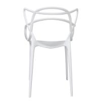 Kit 4 Cadeiras Empilhável Inmetro Aviv Master Allegra Fratini Polipropileno Branco Suporta 182kg - 3