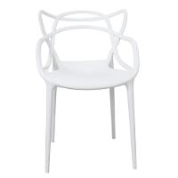 Kit 4 Cadeiras Empilhável Inmetro Aviv Master Allegra Fratini Polipropileno Branco Suporta 182kg - 9