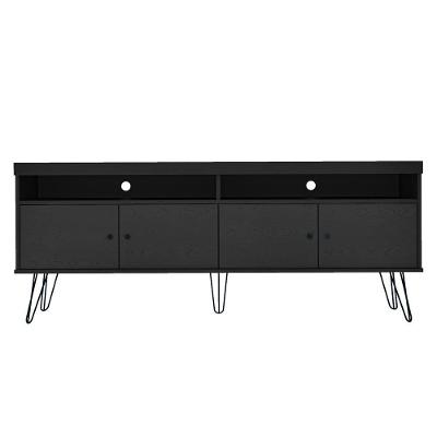 Rack Para Sala De Tv 75 Pol 160 Cm 4609 Preto Arly Preto