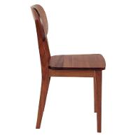 Cadeira Bahia Assento Madeira Tauari Acabamento Verniz Amêndoa Tramontina - 4