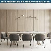 Kit 2 Cadeiras Nevada Denali Fratini Revestimento Em Poliuretano (pu) Caramelo Base Aço Carbono - 7