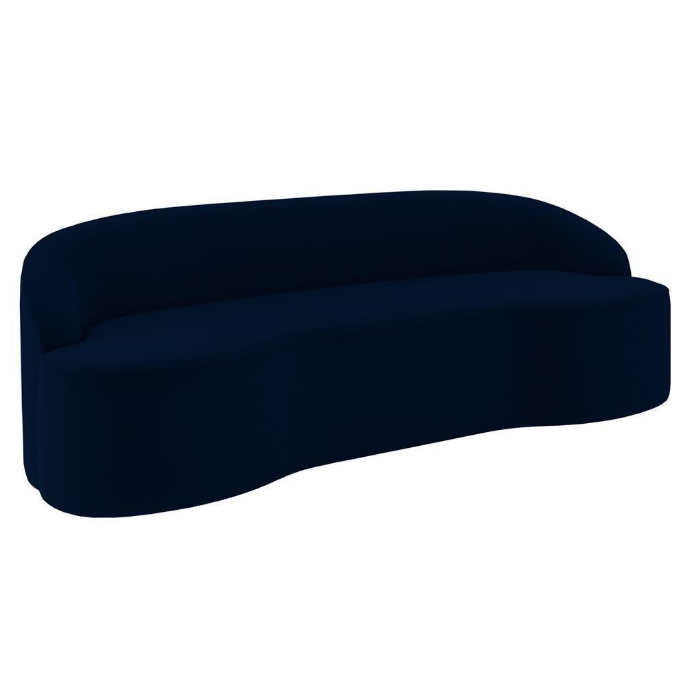 Sofá 4 Lugares Para Sala De Estar Living 260cm Theo D06 Veludo Royal - Mpozenato - 1