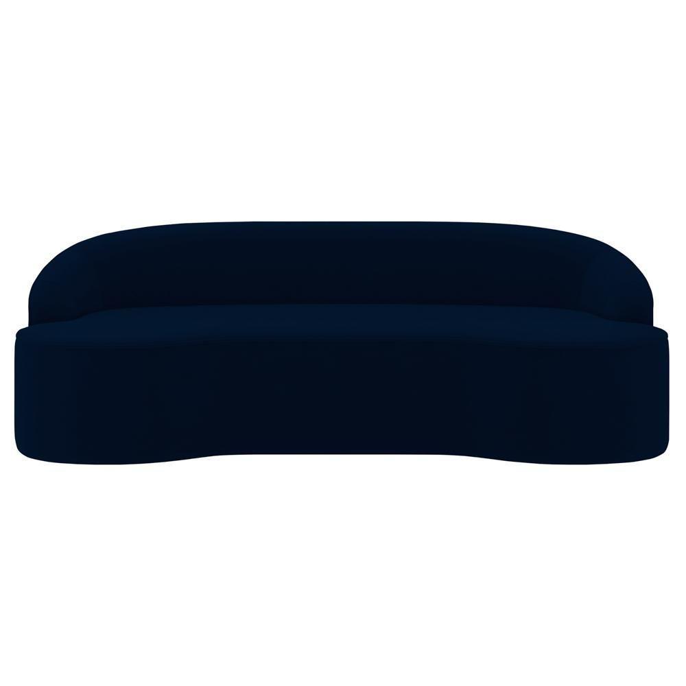 Sofá 4 Lugares Para Sala De Estar Living 260cm Theo D06 Veludo Royal - Mpozenato - 5