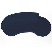 Sofá Living 3 Lugares 260cm Braço Esquerdo Mozart D06 Veludo Azul - Mpozenato - 8