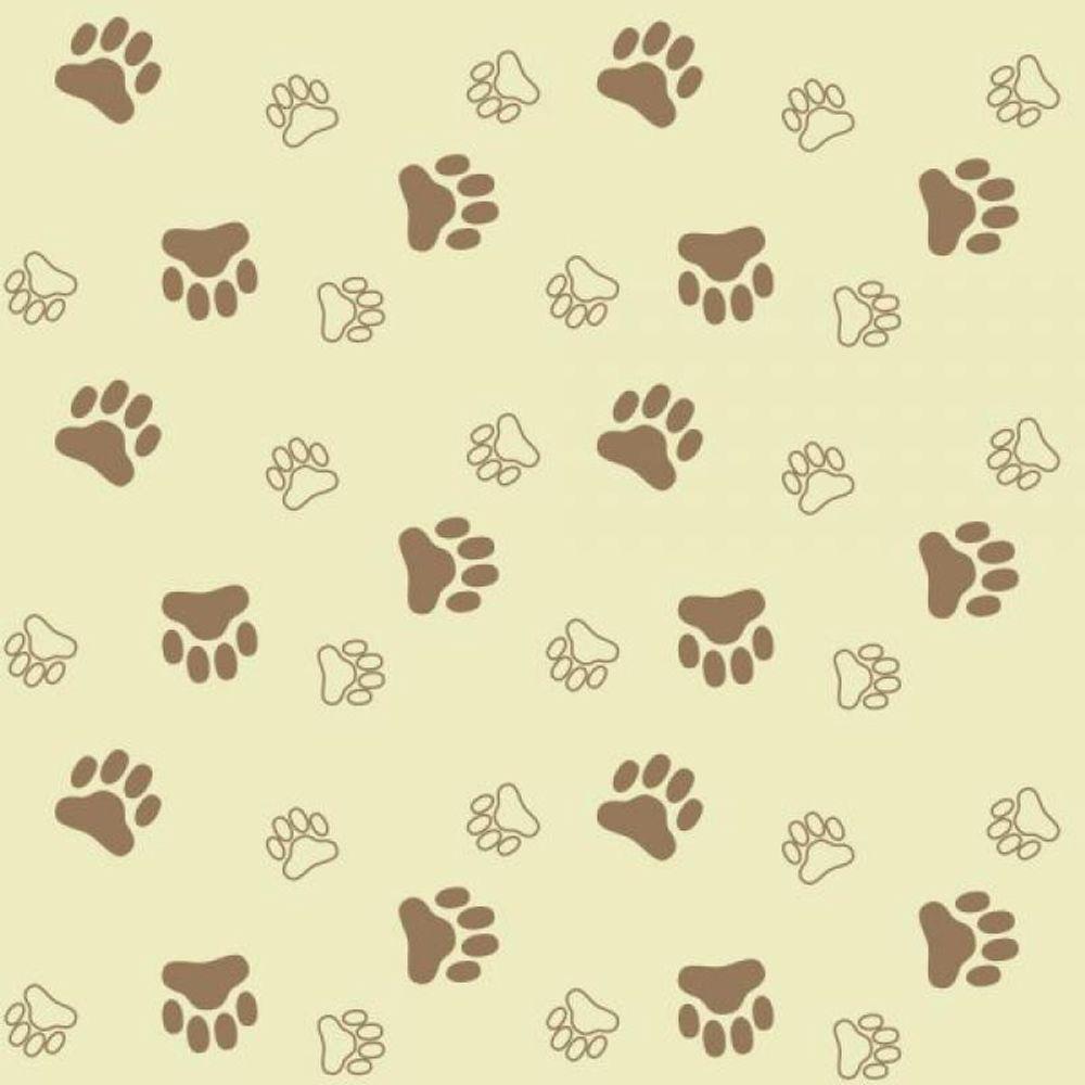 Papel De Parede Kids Patinhas Cachorro - 4