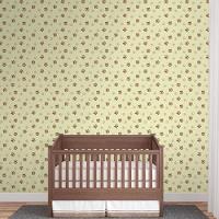 Papel De Parede Kids Patinhas Cachorro - 1