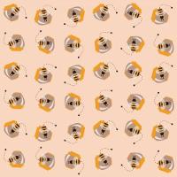 Papel De Parede Kids Abelhas E Pote De Mel - 4