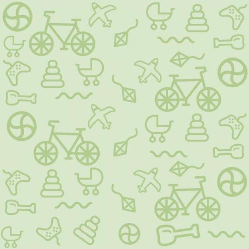 Papel De Parede Kids Brinquedos - 2