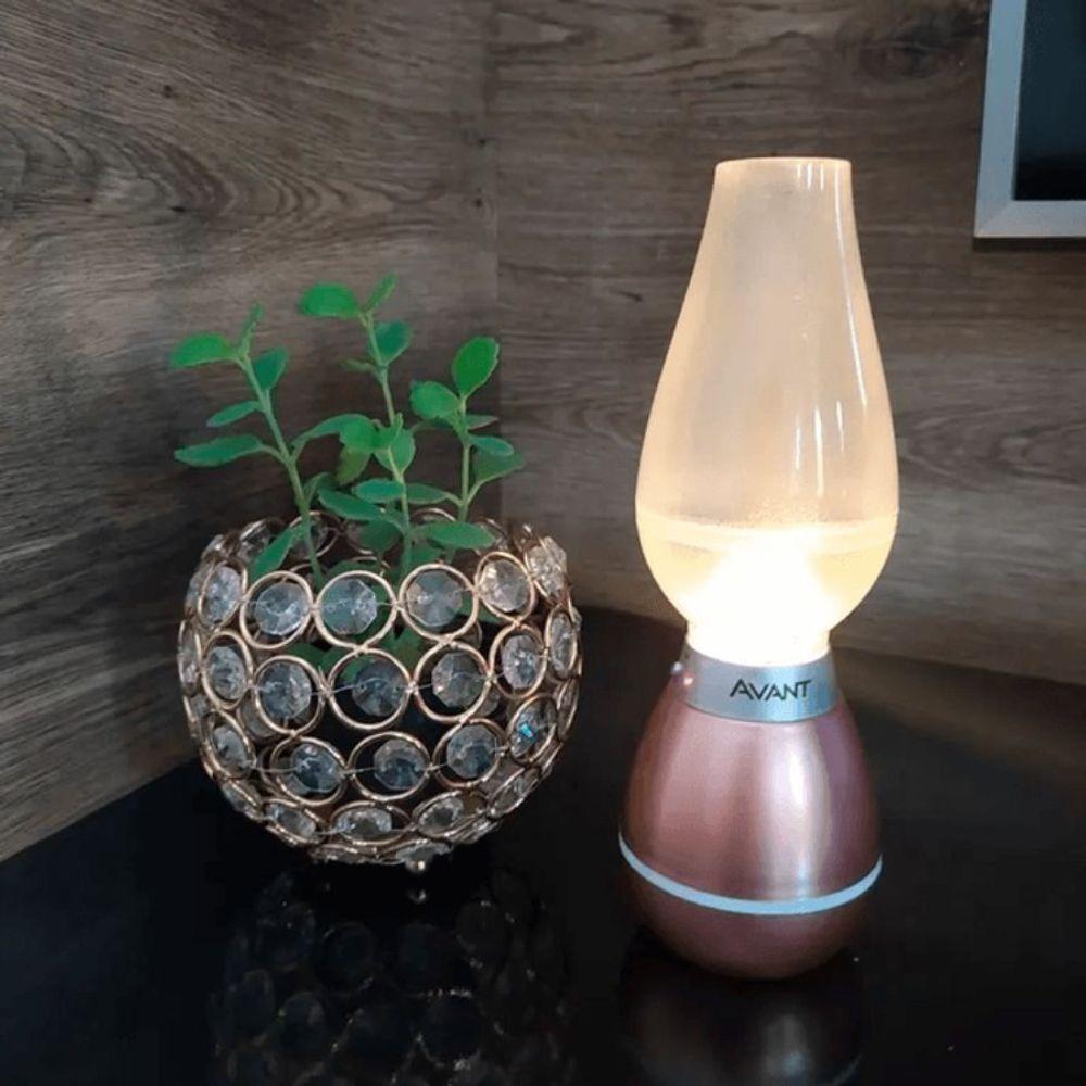 Luminária Lampião Recarregável 1.5w 3000k Avant - 2