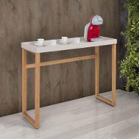 Aparador Cantinho Do Café Slim Com Bandeja Off White - 1