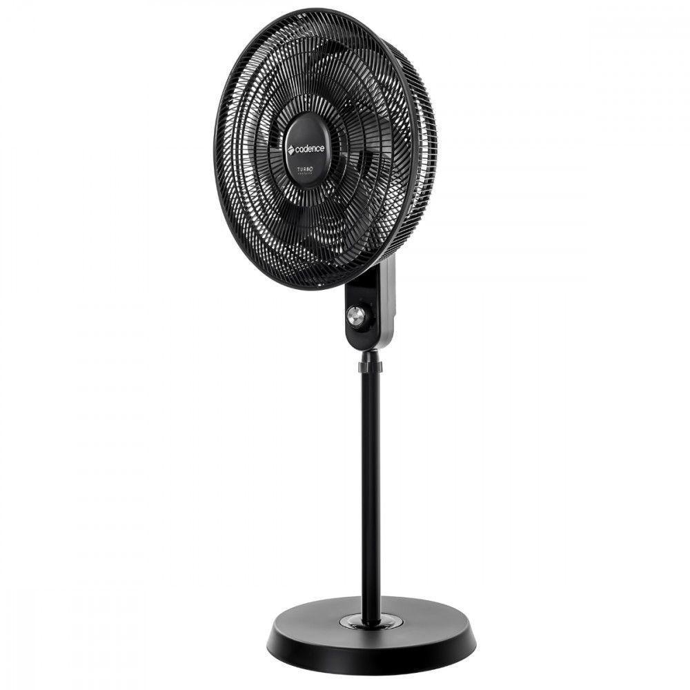 Ventilador Coluna 50 Cm Turbo Confort Preto Cadence Preto 110V - 3