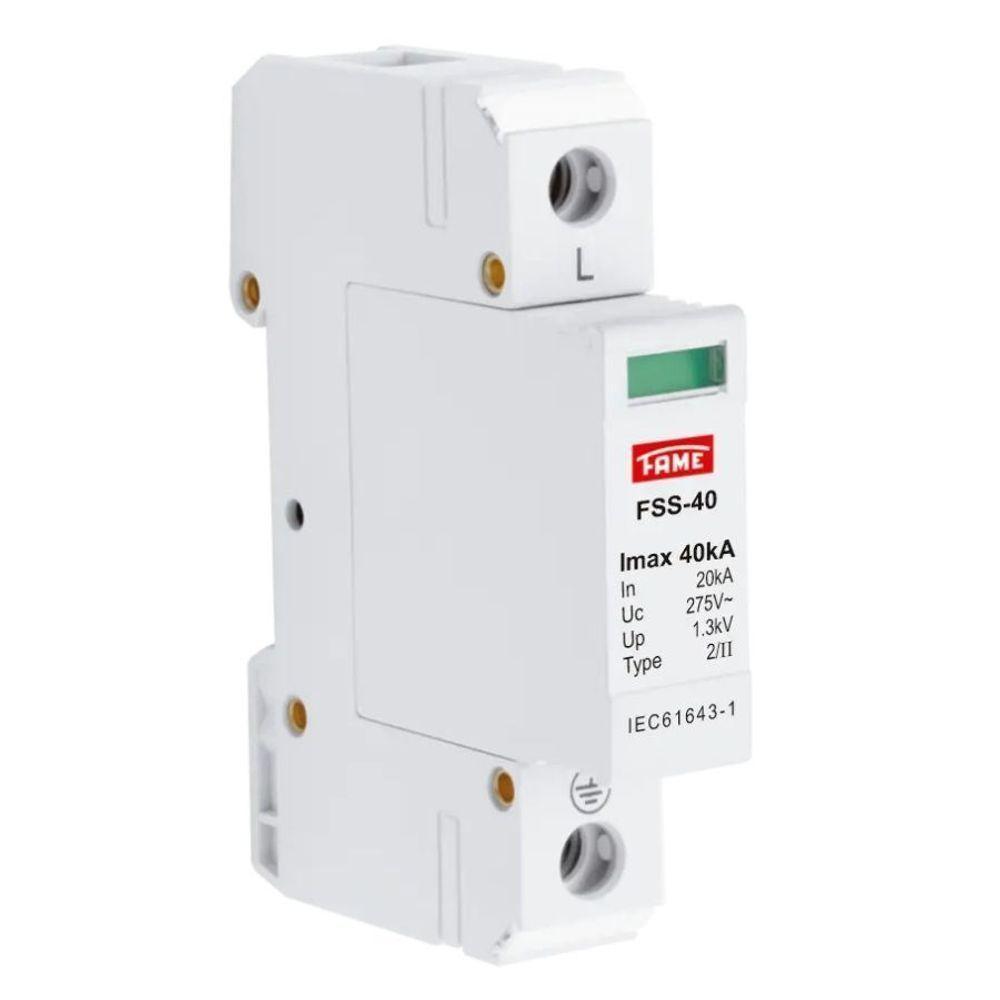Dispositivo De Proteção Contra Surtos Dps Fame 1p Fss-40 - 1