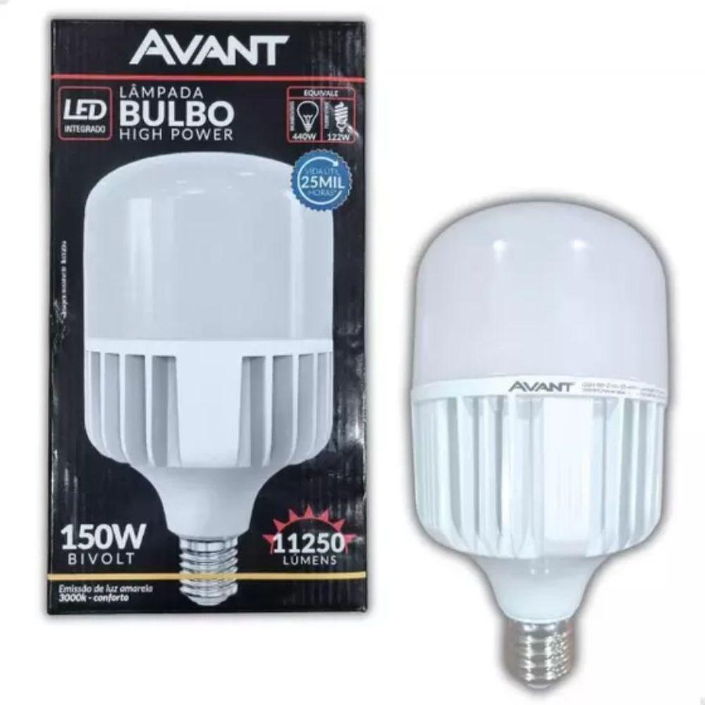 Lâmpada Bulbo Led Alta Potência Avant E40 - 150w - 6500k Luz Branca - 5