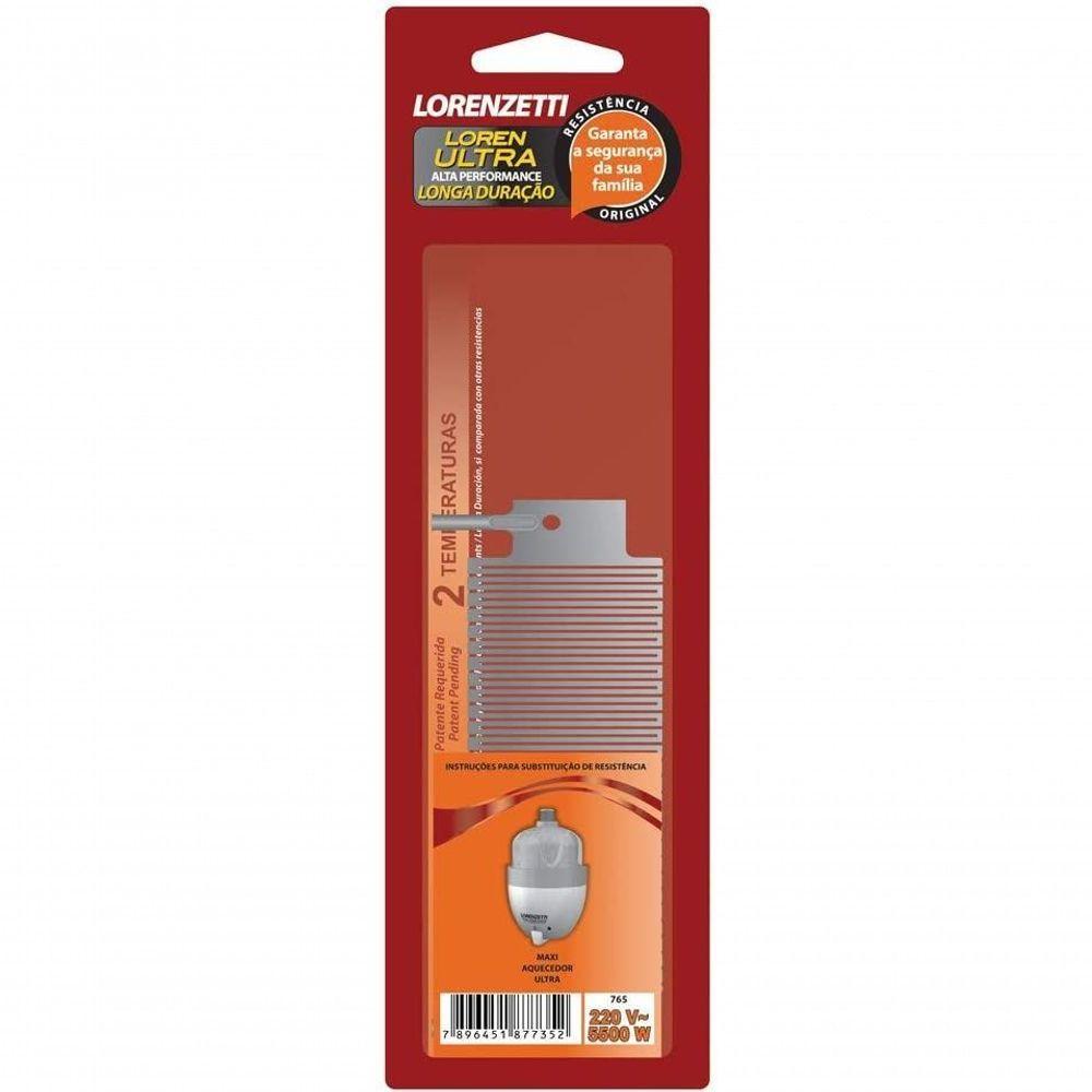 Resistência Maxi Aquecedor Ultra Lorenzetti 765c - 127v~4600w - 1