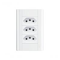 Conjunto Fame Modulare - Tomada Tripla 2p+t 10a - 1