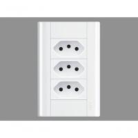 Conjunto Fame Modulare - Tomada Tripla 2p+t 10a - 2