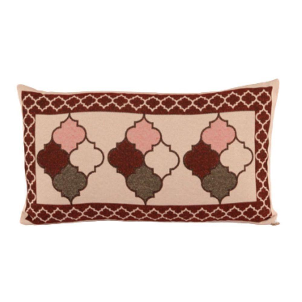 Kit Cobre Leito Colcha Tierry King 5 Peças Hipercal 180 Fios - Vinho - 3