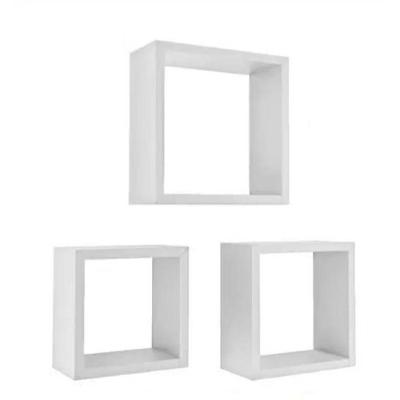 Kit Nichos Decorare Prat-k - 3 Unidades - Branco