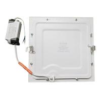 Luminária Quadrada De Embutir Led Elgin - 24w - 2700k Luz Branco Morna - 3