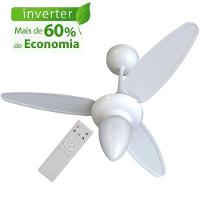 Ventilador De Teto Ventisol Wind Inverter Controle Remoto - Branco Bivolt - 2