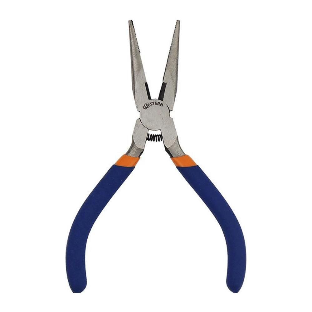 Alicate Mini Western Bico Meia Cana 5 Azul - 1