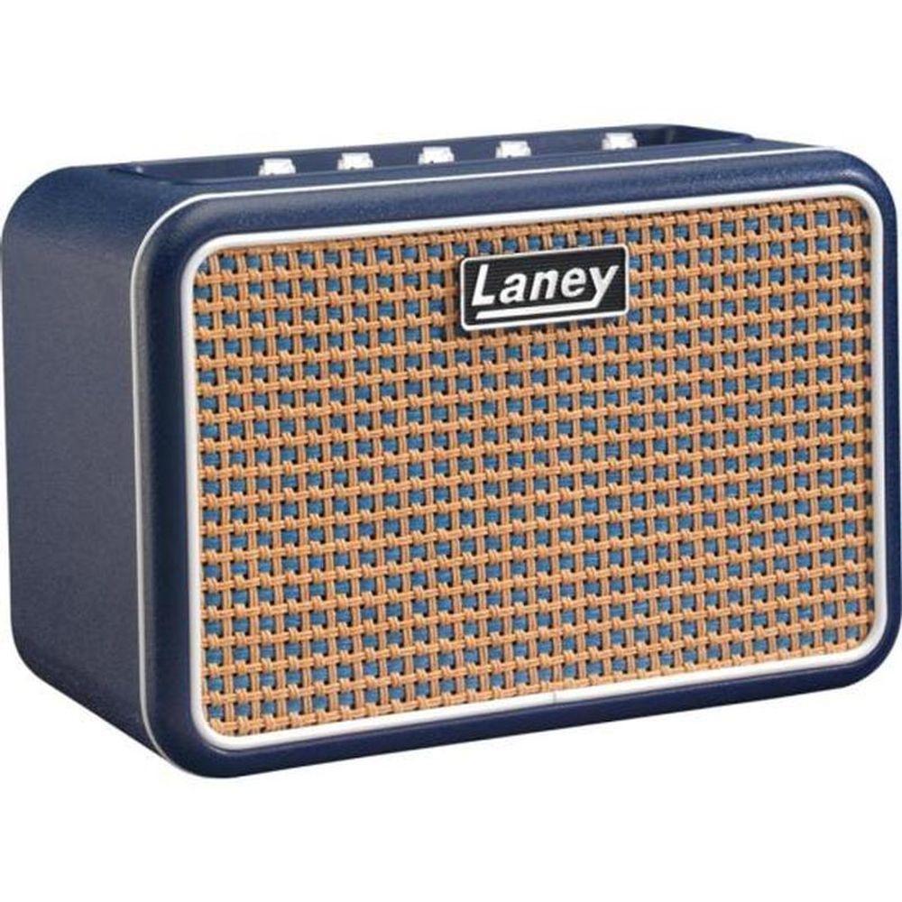 Mini Amplificador Para Guitarra Laney Mini-st-lion-2 Azul - 3