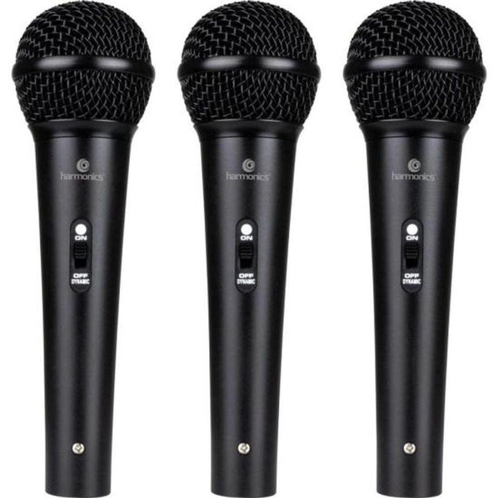 Kit De Microfone Harmonics Mdu201 Com 3 Microfones... - 2